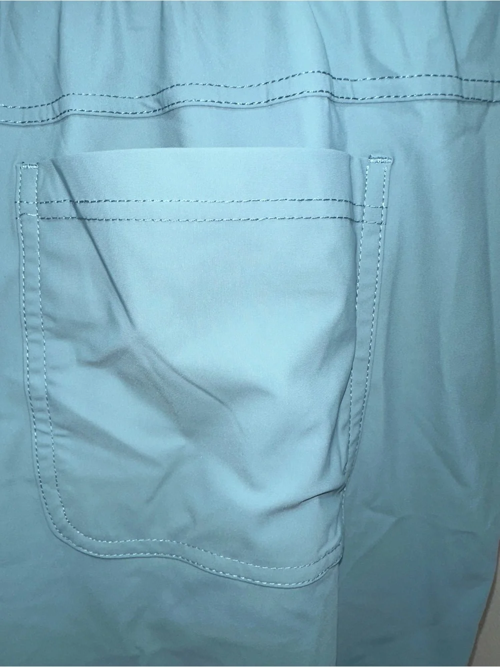 90 Degree By Reflex Men's Light Blue Quick-Dry Swim Trunks